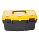 TCE ATRJH-3015U Torin 15.5" Plastic Storage Tool Box with Removable Tray, Bla...