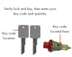 2 Weather Guard Code cut to K750 - K799 Truck Tool box Keys WeatherGuard Toolbox