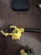 DEWALT DCE100 20V Handheld Leaf Blower Electric Motor with Battery Yellow Black