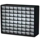 Akro-Mils 10164 Parts Cabinet, 64 Drawer: 6-3/8" Deep x 20" Wide x 15-13/16"High