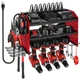 VEVOR Power Tool Organizer with Charging Station 3-Layer Drill Storage Rack