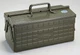 TOYO STEEL ST-350 2-Tier Tool Box Military Green Steel Made in Japan w/ Dividers