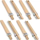 8 Pcs Wood Drawer Slides Bottom Mount Classic 16 Inches Center Guide Track wi...