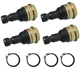 Ball Joint for Polaris RZR XP 900 570 Ranger 800 Upper Lower 4 Pack New 7061220