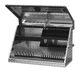 Montezuma 30" x 15" Heavy Duty Steel Triangle Toolbox (aluminum, brite)