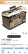 Plano 7771 Plastic Tool Box Organizer, Gray Portable Carry Case with Handle