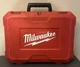 CASE ONLY Milwaukee2601-22 18V  Cordless 1/2" Hammer Drill CASE ONLY
