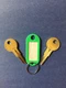 2 Steelcase File Cabinet Keys FR Series FR401-FR450 With Key Tag