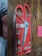 Milwaukee 48-22-4047 All-Metal Handle Steel Scissors Red Silver