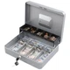 KYODOLED Locking Cash Box with Lock,Money Box with Cash Tray,Lock Safe Box wi...