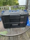 Kobalt CaseStack 2-Drawer Tool Box, Lockable w/ Handle, Black/Blue