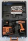 RIDGID R82001 3/8" (10mm) DRILL WITH 2 BATTERIES, CHARGER AND CASE