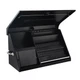 Montezuma DX411B Triangle Toolbox, 41 X 18 Inch, Steel, Black