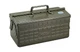 TOYO Military Green Steel Two-Tier Tool Box ST-350MG Cantilever  Made in Japan