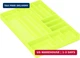 Ernst 10 Compartment Drawer Organizer: Heavy Duty Stackable Tray for Garage Tool