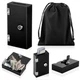 Portable Acrylic Money Bank Box Cash Safe w Keys Gambler Gift Storage Case USNew