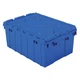 AKRO-MILS 39085BLUE Attached Lid Ctr,Blue,Solid,Ind Grd Poly 5LA32