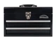 Apollo Tools 14 Inch Steel Tool Box with Deep Top Compartment and 2 Drawers i...