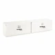 TrailFX 170961 Truck Tool Box Top Mount 2 Door Aluminum 96x13.25x17