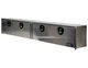 Buyers Products #1751668, Smooth Aluminum Topsider Toolbox, 18" x 16" x 96"