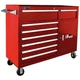 Homak RD04056082 56 in. H2Pro Series 8-Drawer Roller Cabinet - Red New