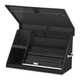 MONTEZUMA XL450B Tool Box; TRIANGLE; Portable; Single Lid; Powder Coated; Black;