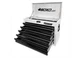Boxo Tools ECC26501L-W 26" 5-Drawer Portable Steel Tool Box White