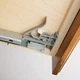 Salice Futura A710.610 Undermount Drawer Slide Front Clips Silver 