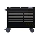 PROTO JSTV4239RD14BK Rolling Tool Cabinet, Black,Heavy Duty 60FF97