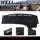 Suede Dash Mat Cover For Ford 1997-2007 E150 E250 E350 WELLvisors 3-777FD002