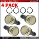 4x Ball Joint For Polaris 7061220 RZR XP 900 570 Ranger 800 Upper Lower 7081666