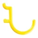 Functionaire 25-Fh2-2 Locking Pegboard Hooks, 1 1/2 In. L, Pk25
