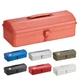 TOYO Steel Tool Box Y-350 Pink [Approx. 37cm (W) x 16cm (D) x 12cm (H)] Made in