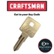Craftsman Toolbox keys Cut to Code 8001-8223 Spare Replacement Keys Made