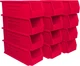 Akro-Mils 30234 AkroBins Plastic Storage Bin Hanging Stacking Containers,