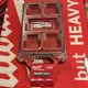 Milwaukee PACKOUT Low-Profile Compact Organizer IP65 Removable Bins 48-22-8436