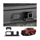 Mabett Rear Bumper Cover Plate for 2022-2025 Ford Maverick Accessories, Hitch...