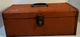 Vintage Kennedy KK-19 TOOLBOX with tray - 19"x7"x7.5" - Red tool box
