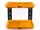 ToughBuilt StackTech 2-Shelf System Wall Mounted Tool Storage Shelves