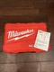 MILWAUKEE M18 Fuel Cordless Impact Drill OEM CASE ONLY w/Manual 313591 2996-22