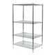 GRAINGER APPROVED 2KPG6 Wire Shlv Unit,Cap:600 lb,36inx85inx72in 2KPG6