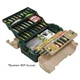 Plano Hip Roof Tackle Box w/6-Trays - Green/Sandstone (861600)
