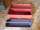 Vintage Kennedy KK-19 Red Tool Box - Removable Tray 18 3/4" X 7 1/4" X 7"