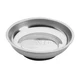 Stainless Steel Magnetic Parts Tray - Round 8760 ATD Magnetic Parts Trays