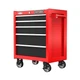 CRAFTSMAN CMST98264RB Cabinets,5 Drawers,18" D,34" H,26" W,Red 792RA2