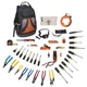 KLEIN TOOLS 80141 General Hand Tool Kit,No. of Pcs. 41 2VZC1