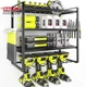 KAFAHOM Power Tool Organizer, Garage Tool Organizers and Storage,Drill Holder Wa