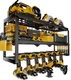 Amoowis Power Tool Organizer, Garage Organization with 7 Drill Holders, Tool Box