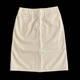 CHANEL P20607V11926 Knee length Skirt 36 White Waist 65cm Length 55cm Women