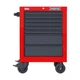 PROTO  Rolling Tool Cabinet, Red,Heavy Duty 60FF85